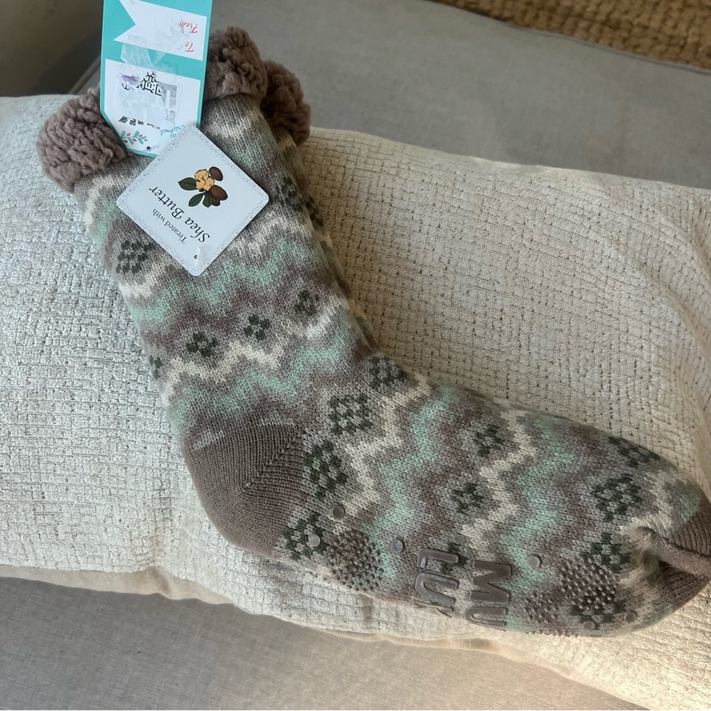 Multi Luk Sock Slipper